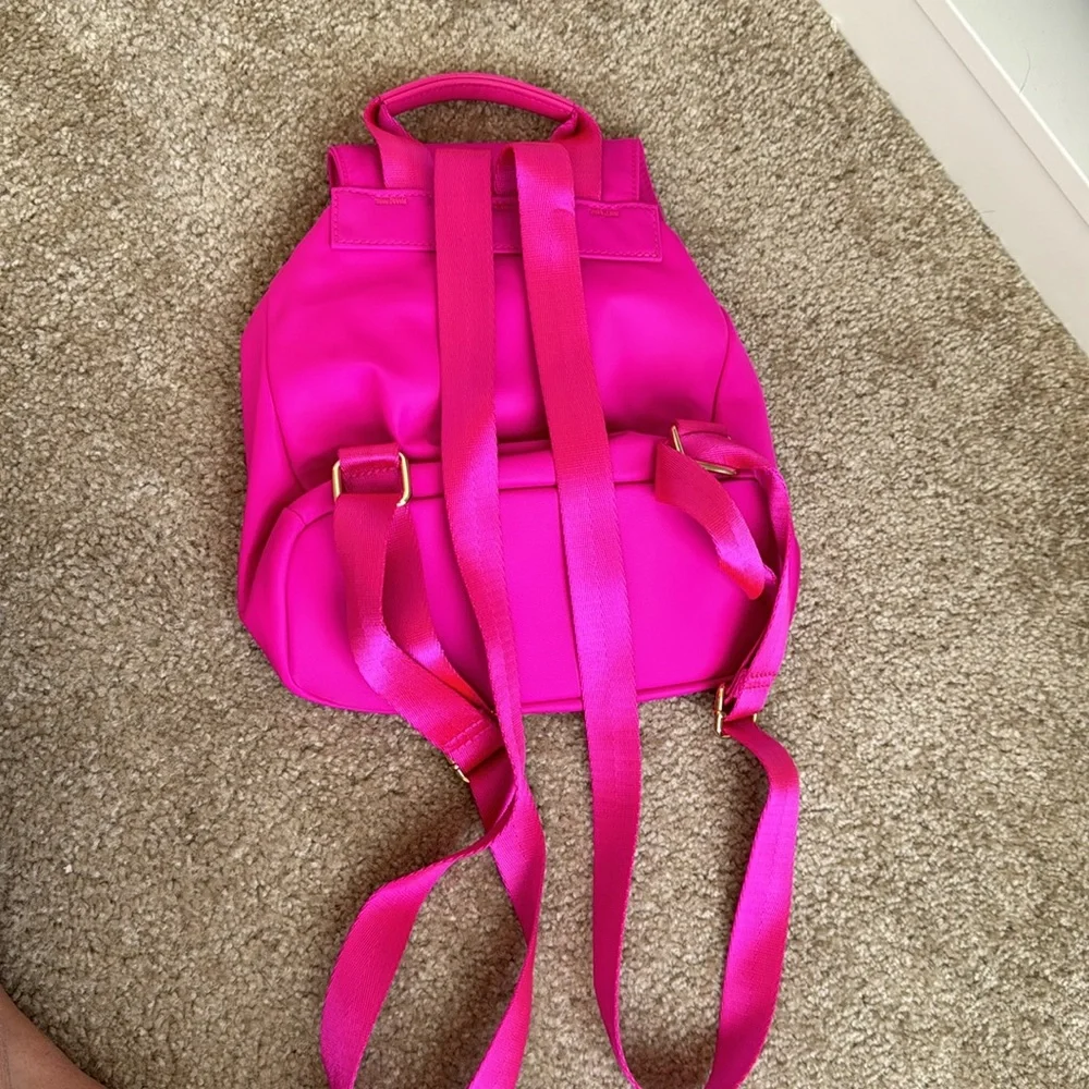 Stoney Clover Lane Hot Pink Nylon Backpack